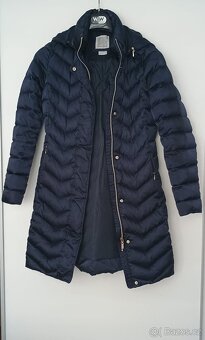 Dámská zimní bunda ke kolenům - 2