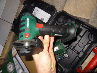 PARKSIDE Aku úhlová bruska Flexa Rozbruska PWSAM 20-Li B2 x2 - 2