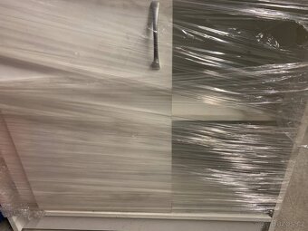 Pokladní pult / prodejní modul se skleněnou deskou - 2