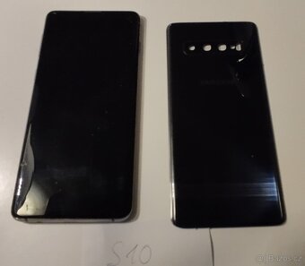 Prodám pro Samsung Galaxy S10 - středový rám a zadní kryt - 2