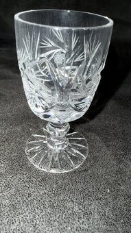 Broušené skleničky-panaky - 2