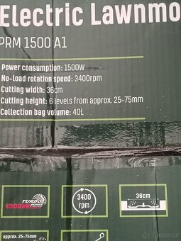 Elektrická sekačka na trávu - 2