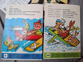 3x časopis: Čtyřlístek (23 a 31), Rychlé šípy 6/1969 - 2