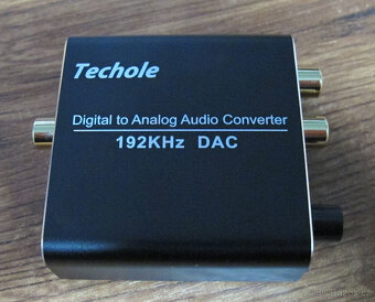 Digitálně/analogový DAC převodník Techole HS203-BK - 2