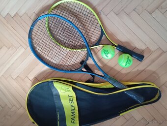 NOVÉ tenisové rakety Decathlon Family set - 2