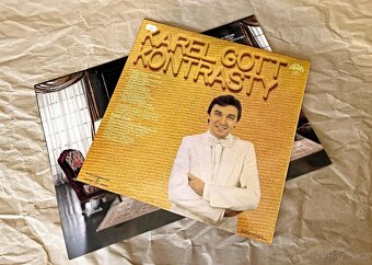 Vinyl LP Album Karel Gott Kontrasty - 2