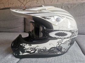 Motocross helma Worker vel. M - 2