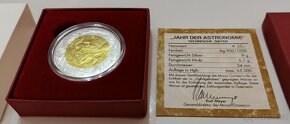 Bimetalová mince 25 euro Rakousko 2009 - 2