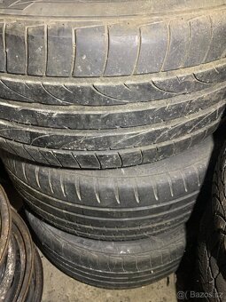 Audi Originál ALU kola R17, jen 3 kusy, pneu 225/50R17 - 2