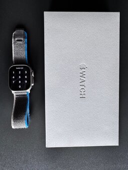 Apple Watch Ultra 1.generace, 49mm, Titan, v záruce - 2