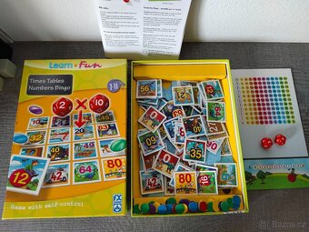 Dětské hry- Početní hra BINGO SCHMID - 2