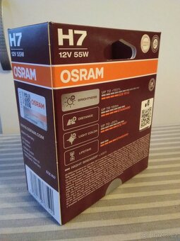 Nová sada žárovek Osram H7 se svítivostí +150% - 2