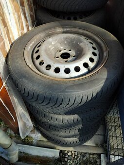4x kola a zimni pneu 195/60R16 - 2