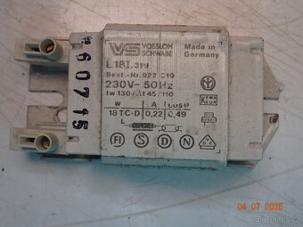 3x TLUMIVKA 18W PRO ZÁŘIVKU 18W/230V s PATICÍ G23 - 2