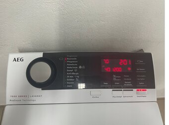 Vrchem Plněná Pračka AEG top stav - 2