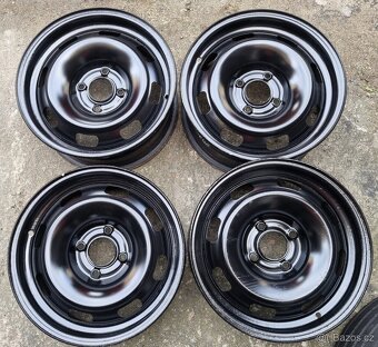 Plechové disky 15" 4X108 J6.5 ET27 Citroen Peugeot - 2