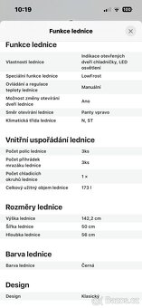 Lednice s mrazákem - 2