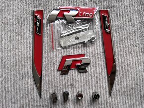 Volkswagen VW znak, logo R line, R-line - 2