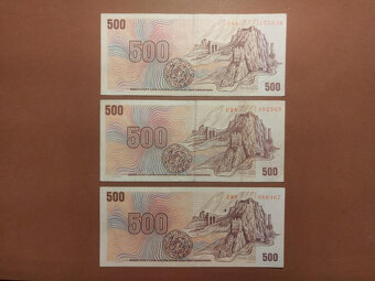 500 Kčs 1973 - PĚKNÉ STAVY - 2