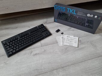 Mechanická klávesnice Logitech G915 TKL GL Tactile - 2