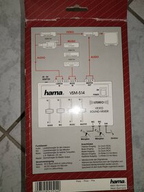 Hama Video-SoundMix er VSM-512 - 2