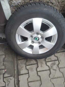 ALU disky Škoda originál 5x112 r15 - 2