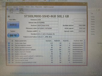 SSHD disk SeaGate 500GB 2,5"SATA - 2