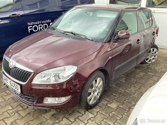 auto ŠKODA Fabia 5J, r.v. 2010 po havárii - 2