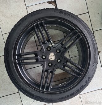 Alu kola RIAL (Porsche design) 5x120 r19 vč. dvou sad pneu - 2
