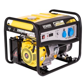 Přenosný benzínový generátor WSC6000, 5 kW elektrocentrala - 2