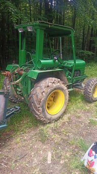 Traktor 4x4,naviják - 2