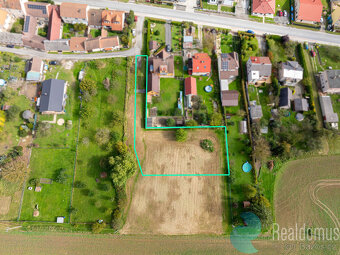prodej, pozemek, pro bydlení, 1314 m2, Borovany - 2