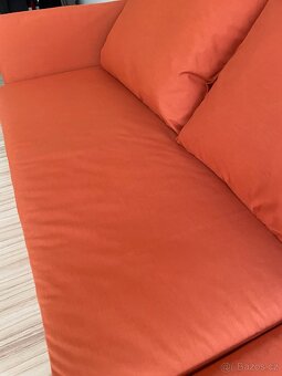 IKEA LINDÅKRA 2 místná rozkládací pohovka - 2