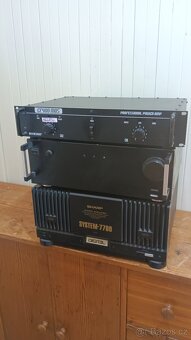 Malé PA - 2+1 osazeno Eminence + 3x zesík - 2