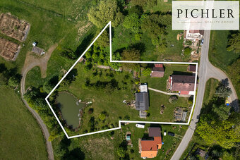 Prodej patrového RD s pozemkem 4224 m2, Nová Ves, Třemešné ( - 2