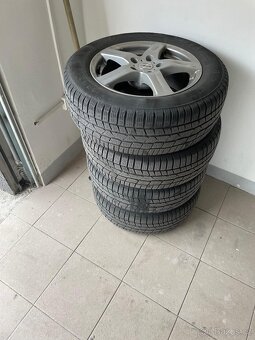 Alu kola 5x112 215/60/16 - zimní pneumatiky Continental - 2