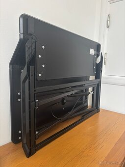 Fellowes Lotus Black LT Sit Stand Workstation - 2