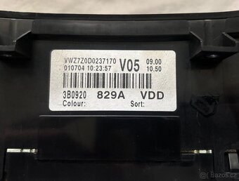Prodám budíky Passat B5,5 - diesel - 3B0920829A - 2