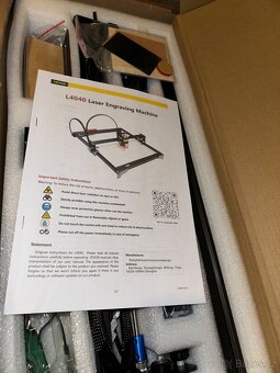 Nová Laserová gravírka VEVOR L4040 - 2