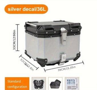 Hliníkový kufr na motorku - 2