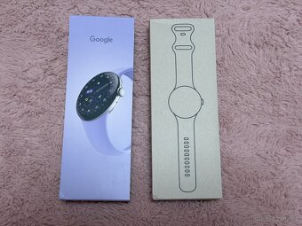 Google Pixel Watch 4, 41 mm, fialový řemínek, záruka - 2