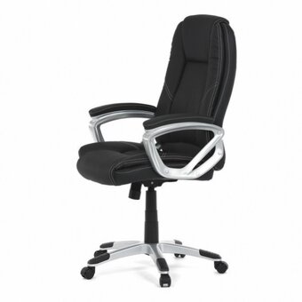 Kancelářské křeslo v černé ekokůži model KA-Y282 BK - 2