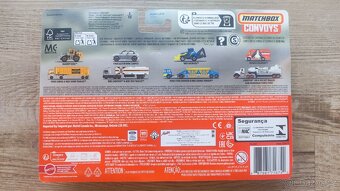 Matchbox Convoy HLM81 kamion a bagr - 2