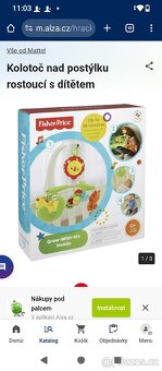 Dětská vanička A kolotoč na postýlku - 2