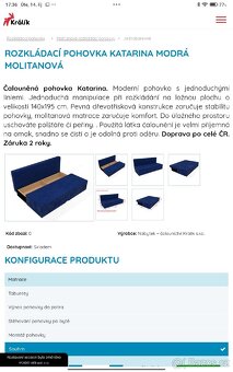 Rozkládací mini sedačka - 2