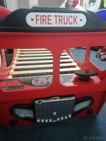 Postel hasičské auto - 2