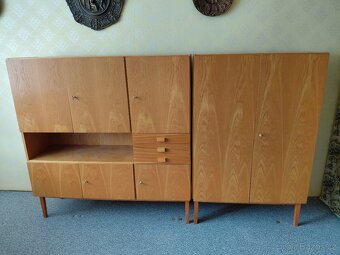 Retro obývací stěna - 2