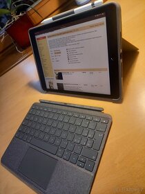 Klávesnice k iPadu 10,2” 9.gen.(2021) Logitech Combo Touch - 2