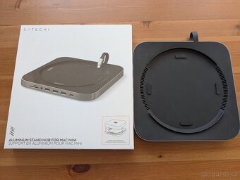Satechi Aluminium TYPE-C Stand and Hub for Mac Mini, šedá - 2