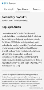 Noční stolek - 2